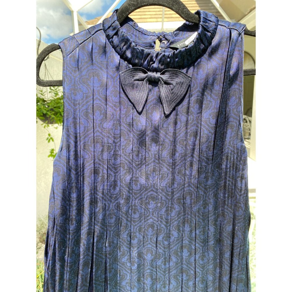 Marc By Marc Jacobs Pleated Damask Pattern Dress - image 3